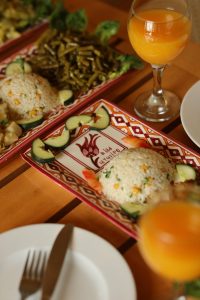 Moroccan breakfast at Riad La Tulipe, Marrakech