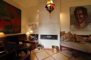 Salon lounge at Riad La Tulipe, Marrakech