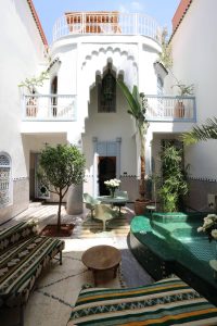 Vaulted room at Riad La Tulipe, Marrakech